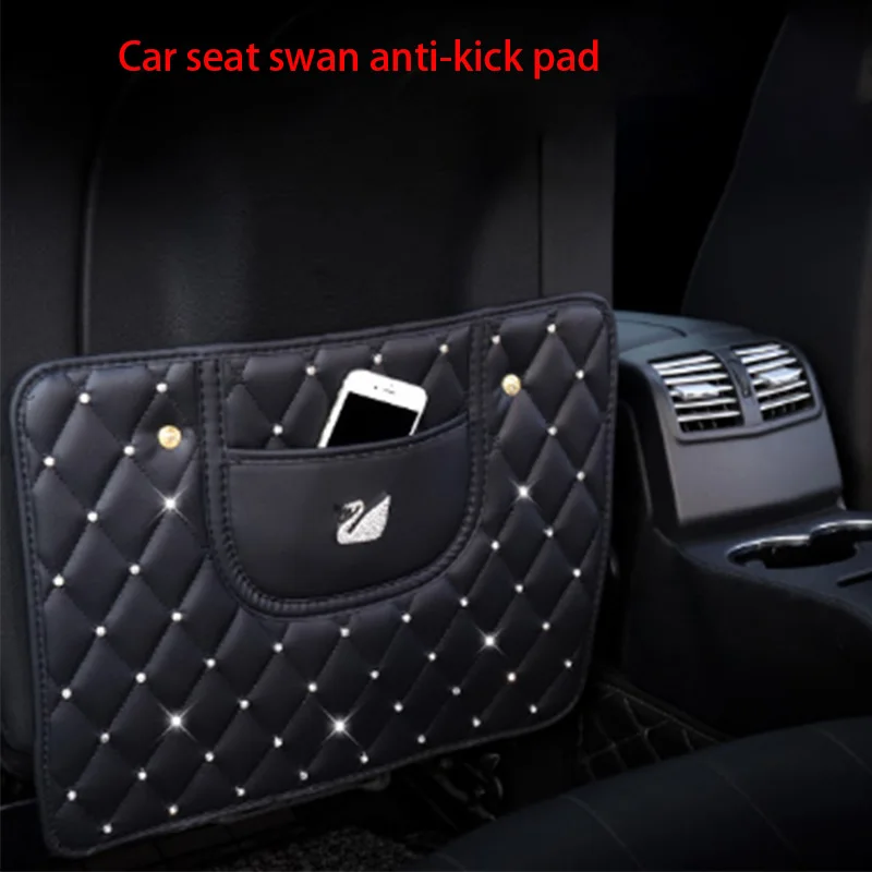 Заднее сиденье автомобиля кожа анти-kick pad протектор Водонепроницаемый ребенок противообрастающая защита новые особенности в c автомобиль электрическое одеяло автомобиль