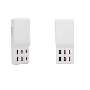 

Multifunctional Phone Charging Dock with 6 Ports USB Charger for Apple Android Phone IPad Digital Camera Charging Dock