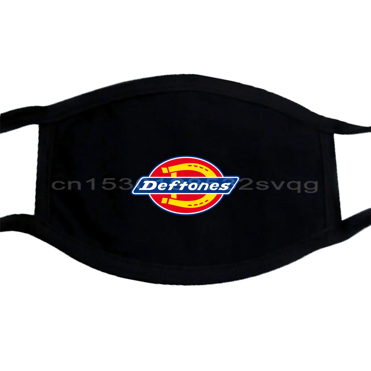 Deftones Dickies Logo Grey Masks White Size S to 3XL Cool Casual pride Mask men Unisex Fashion tmask | Аксессуары для одежды