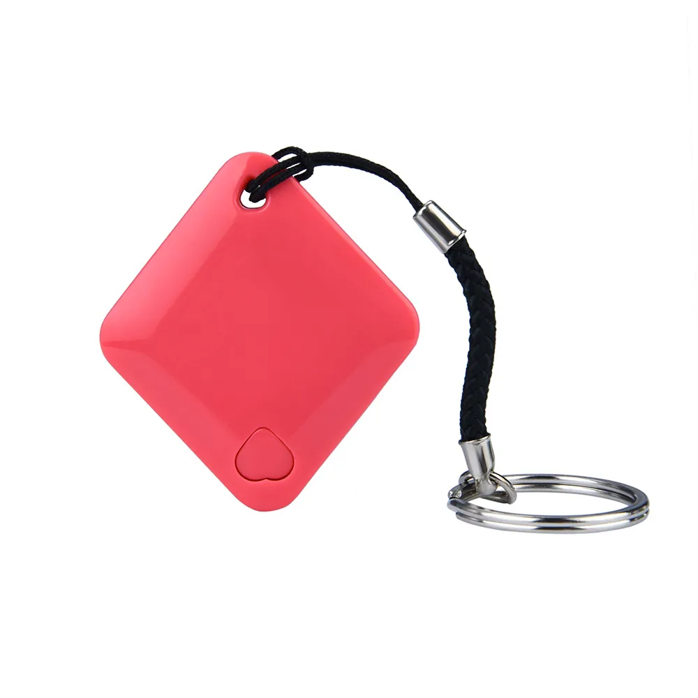 Автомобильный двигатель мини gps трекер детская игрушка «любимчик» бумажник ключи сигнализация локатор в реальном времени устройство для поиска домашних животных Mascotas смарт-собака gps трекеры - Цвет: Красный