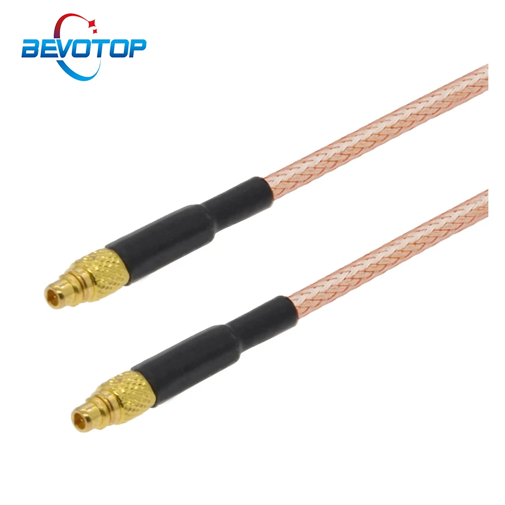 

10pcs RF MMCX Cable Straight MMCX Male to MMCX Male Plug RG316 Coaxial Extension Cable Custom RF Coax Jumper Pigtail Cable