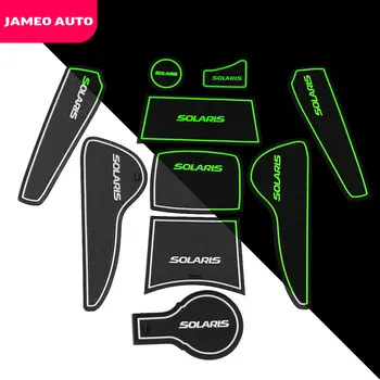 

Jameo Auto Gate Slot Pad for Hyundai Solaris 2011 - 2016 Door Groove Mat Automotive Interior Non-slip Mats and Dust Mat
