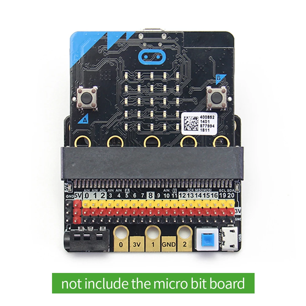 Новая плата расширения micro bit/microbit v2 с поддержкой программирования Python и