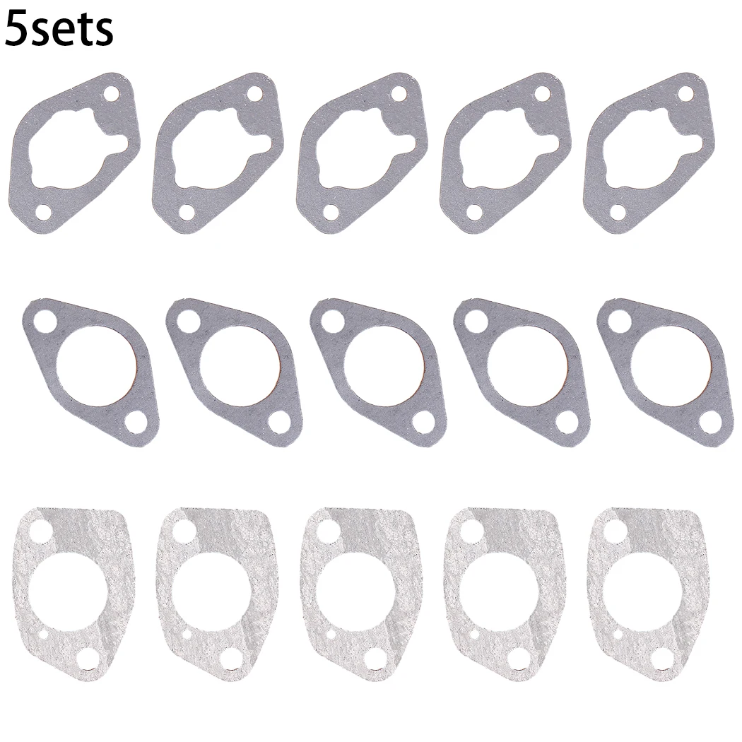 Kit de juntas de admisión de carburador, piezas y accesorios para cortacésped Gx340, Gx390, 188f, 190f