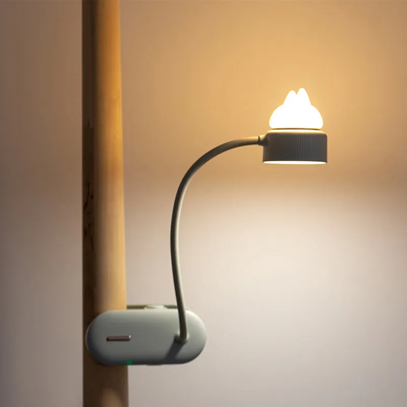 Xiaomi Mijia Cooperation бренд 3Life светодиодный настольный светильник usb зарядка складной светильник с зажимом 3 шестерни Регулируемый ночной Светильник для чтения с кошкой