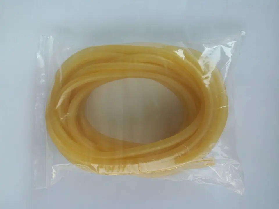 tube en caoutchouc latex naturel de tuyau de puissance élastique avec
