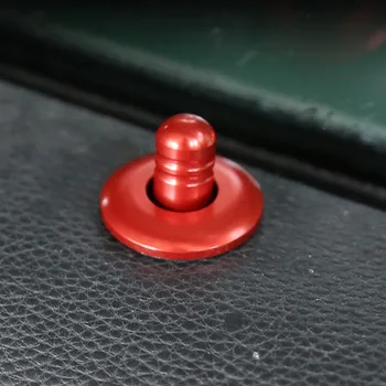 

Silver Red Car Door Lifting Bolt Decoration Cover Trim Car Styling 3D Stickers For BMW E90 3 Series 2005-2012 Auto Accessories