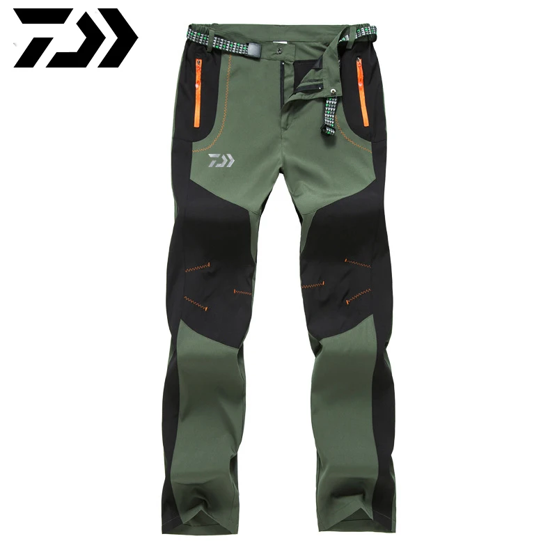 Daiwa мужские флисовые водонепроницаемые уличные штаны мягкие брюки для рыбалки треккинговые Походные штаны для путешествий быстросохнущие джинсы