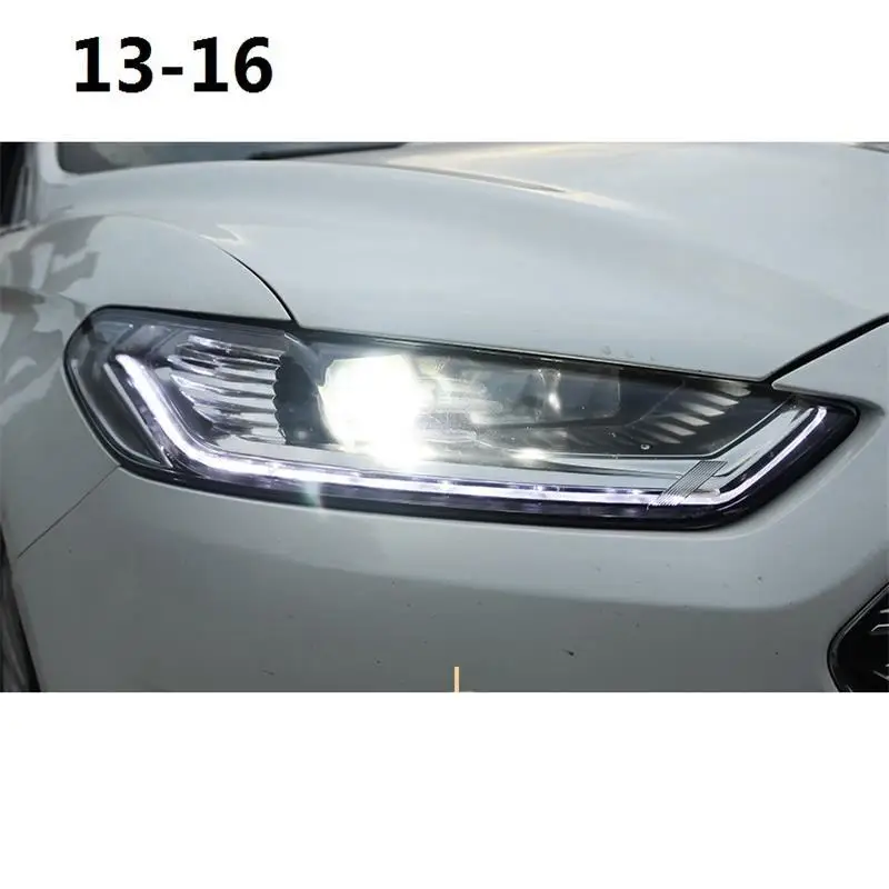 Внешний стиль Luces Para Авто Лампа Cob Led Drl дневные ходовые фары автомобильные огни в сборе 17 18 для Ford Mondeo
