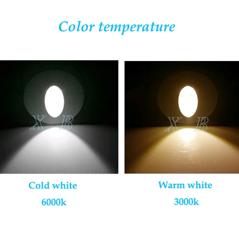 Recessed Led Stair Light Round Square 1w/3w wall corner lamp In Step Lamp for Concrete wall Stairway Night Lights AC85-265V led wall lamp wall lamp