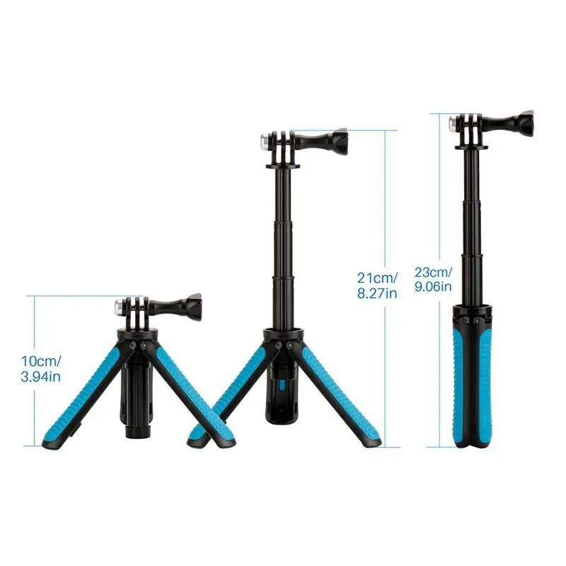 

Kuulee Mini Protable Tripod Extension Pole Handheld Self-Pole Shorty Go Pro Tripod Monopod Stick Mount for Gopro Action Camera