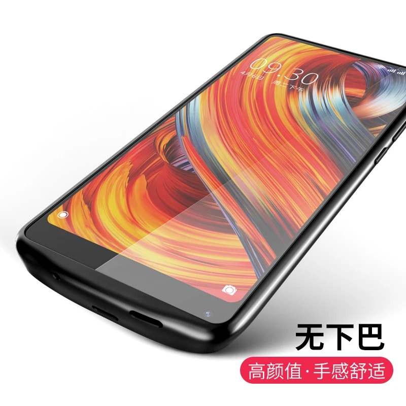 4700 мАч чехол для внешнего аккумулятора для Xiaomi MIX 2S power чехол с защитой от отпечатков пальцев чехол с мягкими краями