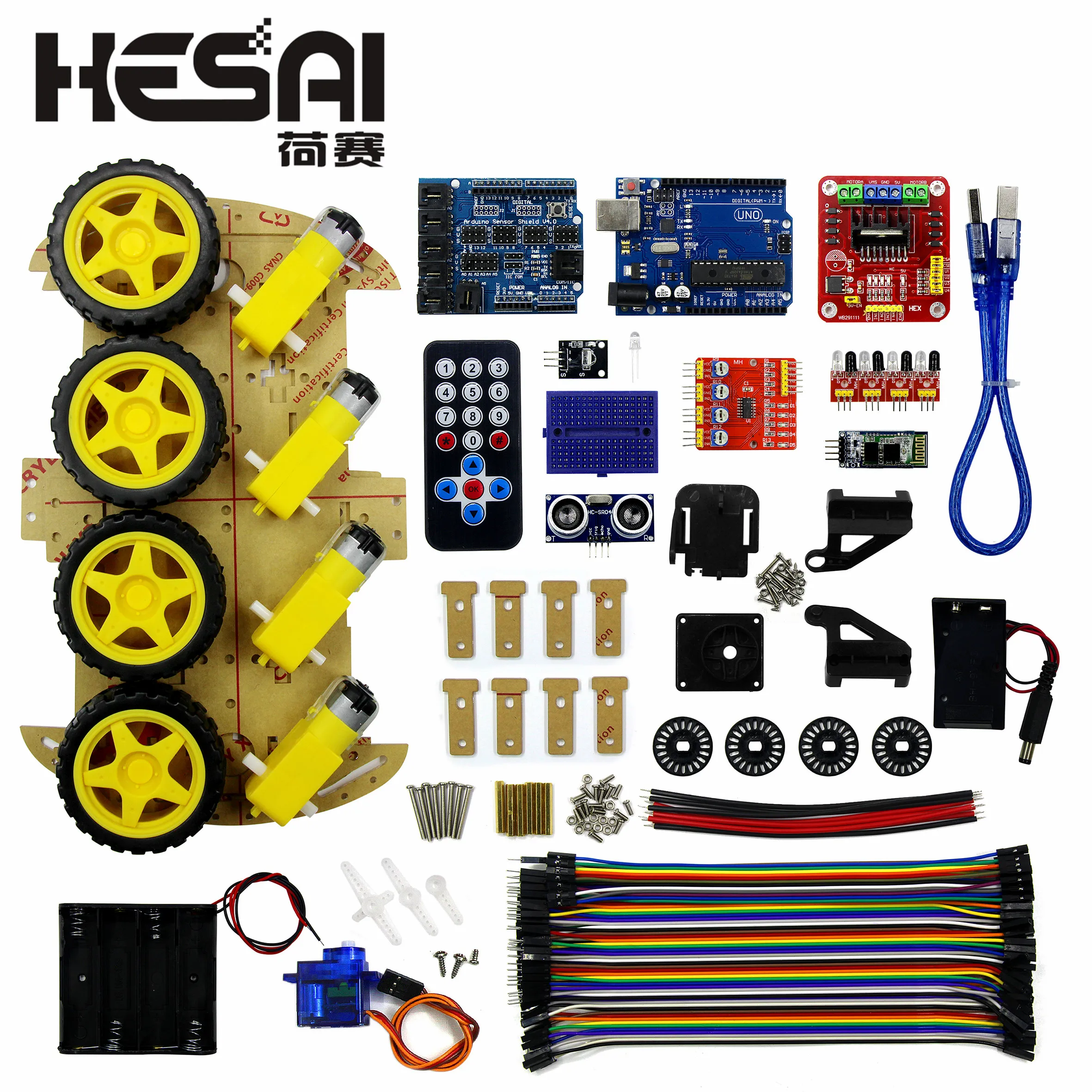 Многофункциональный робот с Bluetooth управлением наборы умных автомобилей