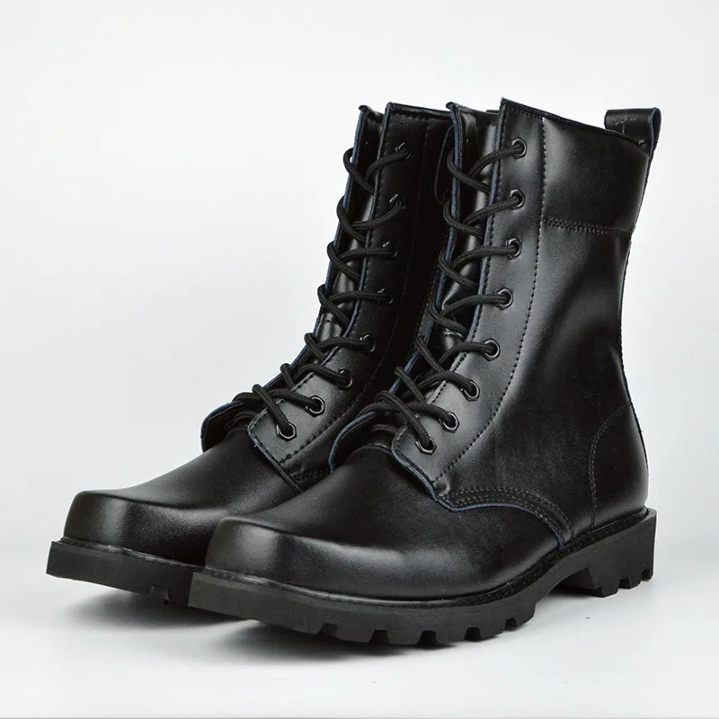 

Combat Boots Spring And Autumn Winter Style-Proof Boots Men's Combat Boots Training Special Forces Big Dumb Combat Boots