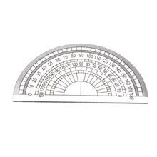

4Pcs Ruler Set Geometry Triangle Straightedge Multifunctional Math Drawing Caliper Stationery Rulers for School