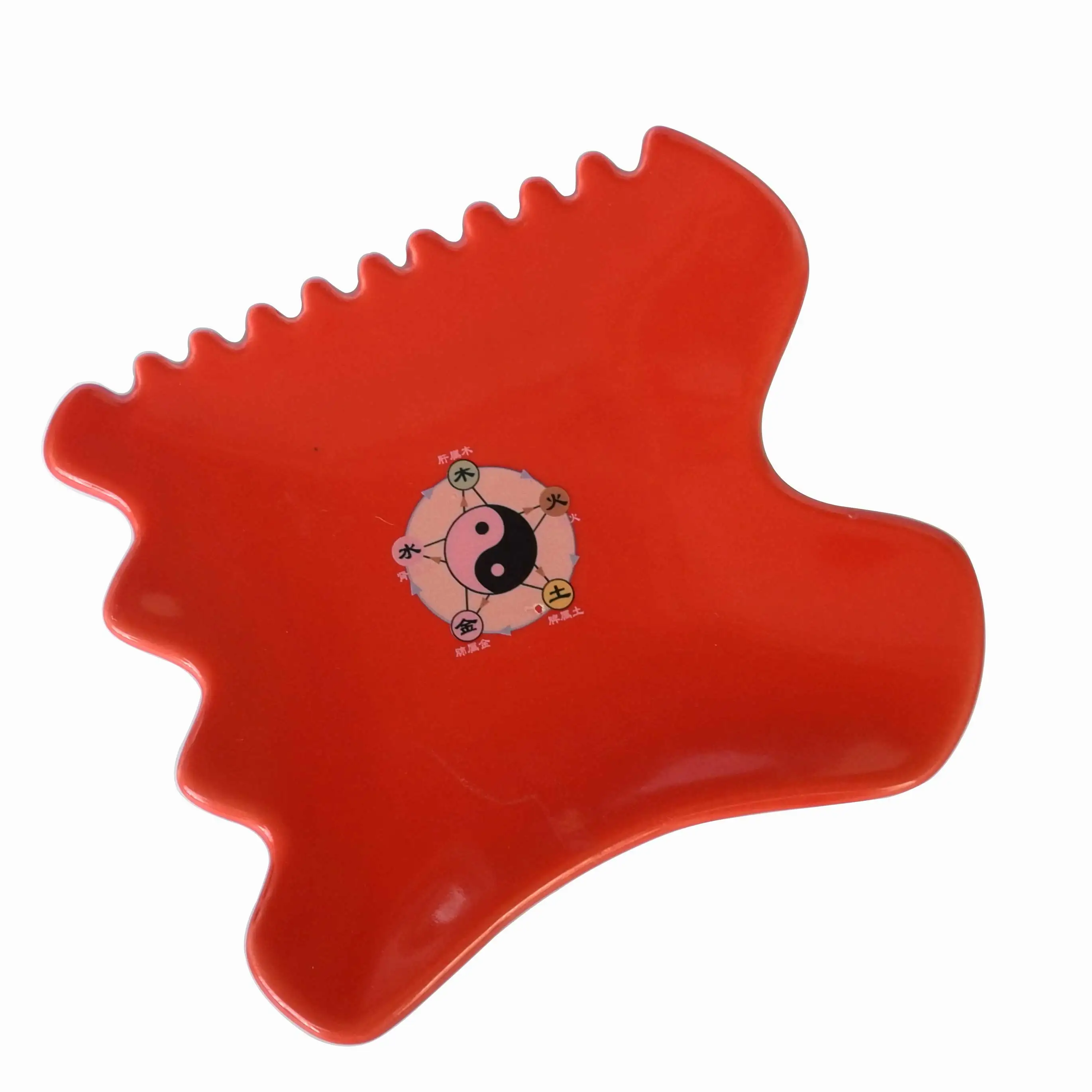 1pcs 13x12cm Керамика Gua Sha соскабливание массажный инструмент массажер царапин Guasha доска спа скребок для лица тела назад ноги против морщин - Цвет: 1pcs 13x12cm