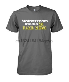 

Mainstream Media is Fake News T-shirt Tired of Corporate Media Lies