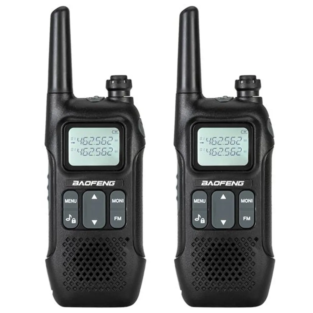

2 pcs Bao Feng Bf-T8 License-Free Uhf462-467Mhz USB FRS LCD Screen Intercom walkie talkie for warehouse road trip hunting