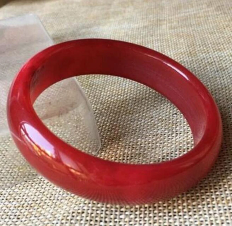 Подлинный натуральный красный Xiu Jade браслет Handmad
