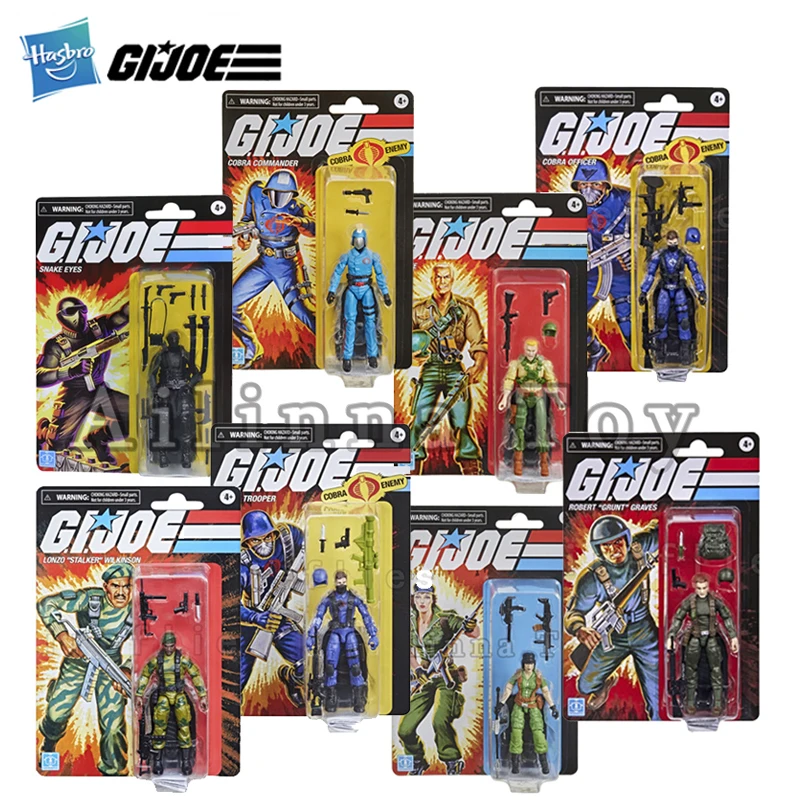 Hasbro   Original Action Figure Cobra Officer Grunt Lady J  Anime Collection Movie Model For Gift Free Shipping - Action Figures -  AliExpress
