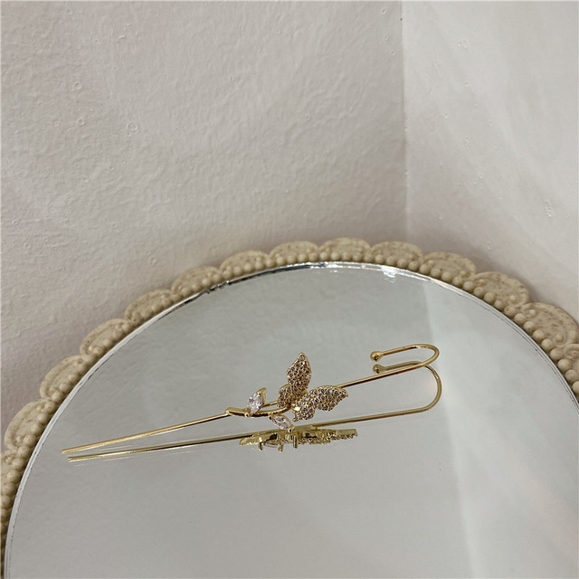 on leaf earrings ear wrap crawler hook earrings tragus piercing earring hooks earcuff for women fashion jewelry pendientes