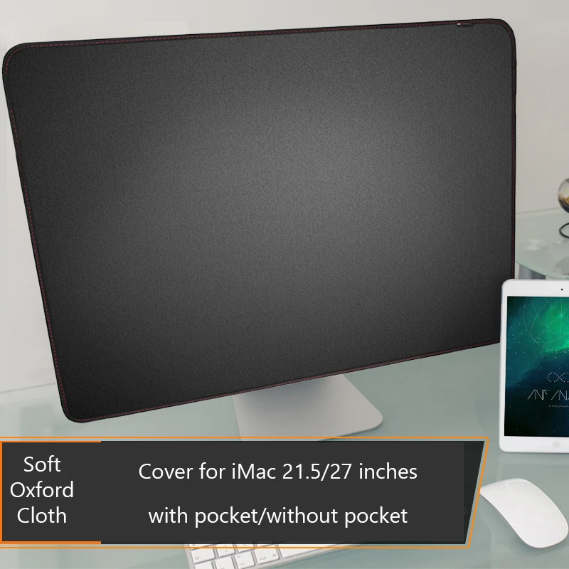 Soft Oxford Cloth Computer Monitor Dust Cover For Apple Imac 27/21.5inches Desktop