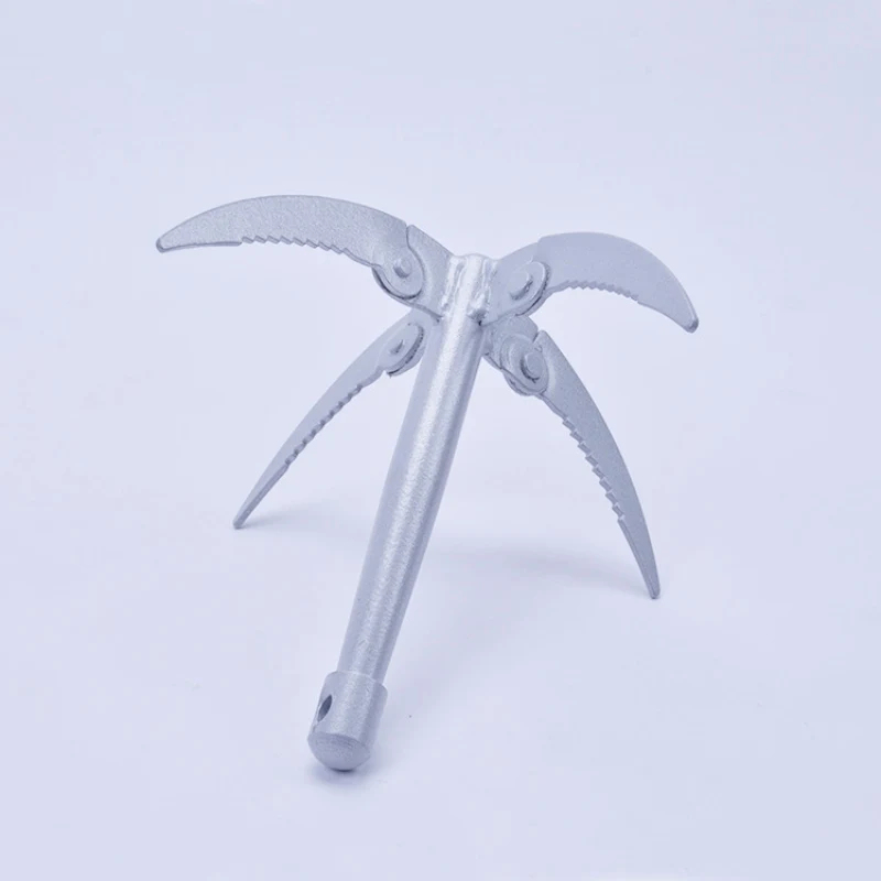 

Rock Claw Fishing Gear Grappling Hook Survival Claw Multifunctional Hook For Outdoor Camping Hiking Tree Rock Mountain Climbing