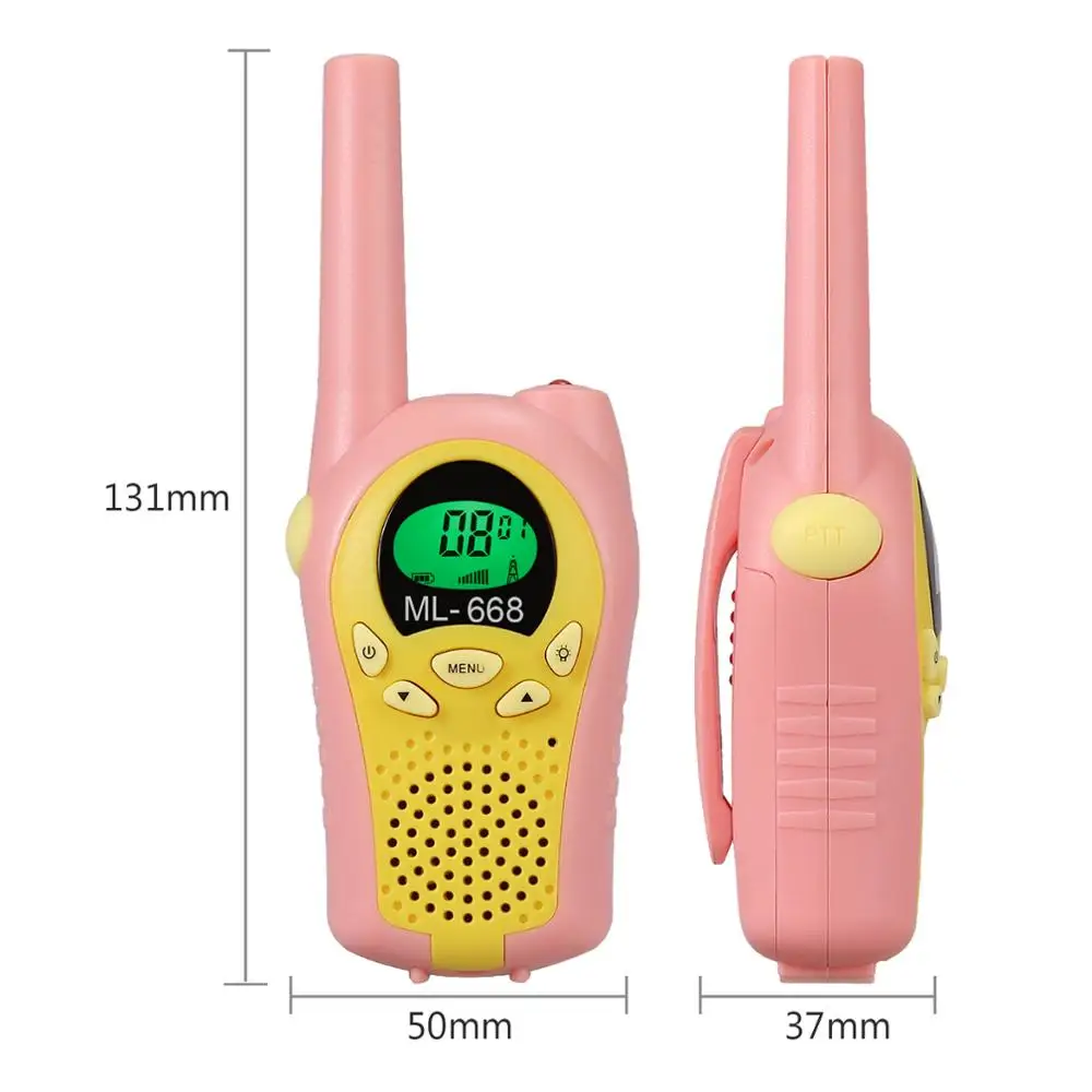 Proster For Walkie Talkies для детей 22 канала 2 пути радиус действия до 3 км дальность рации подарки для детей Birt