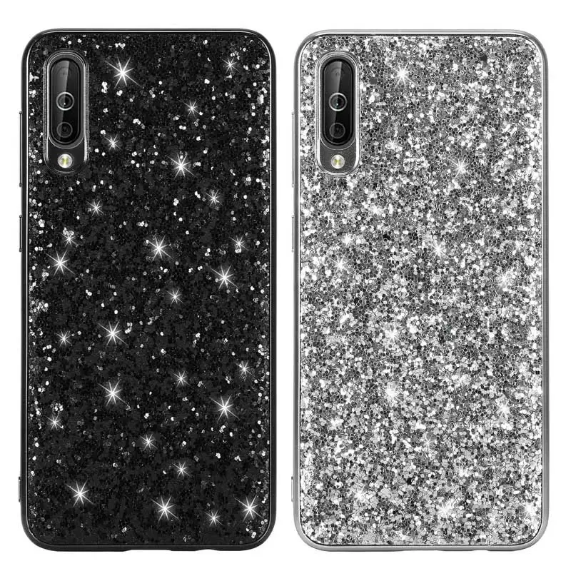 

For Samsung A70 Case Luxury Glitter Phone Case For Samsung Galaxy A70 SM-A705FN A705FN A705 Fashion Ultra Thin Protection Cover