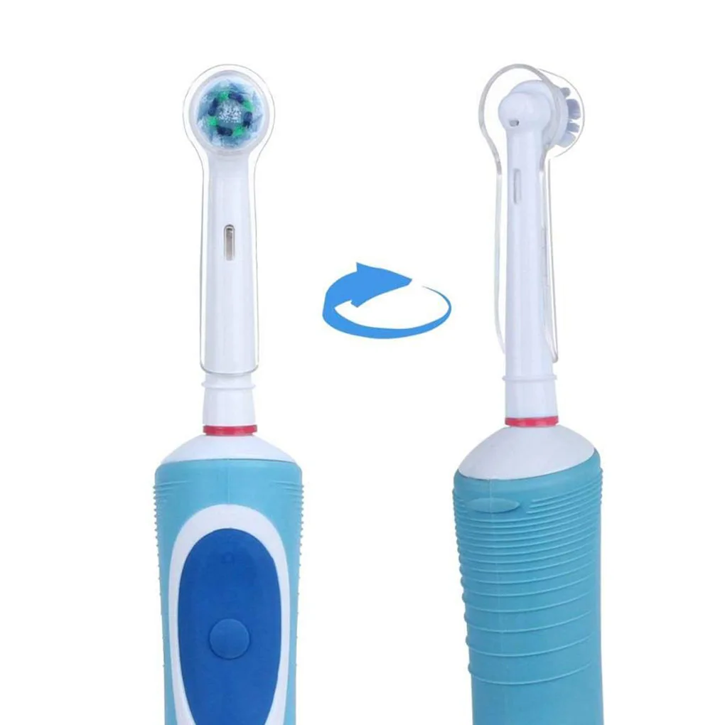 4/8PCS Travel Electric Toothbrush Cover Toothbrush Head Protective Cover Case Cap Suit Oral Protective Cap