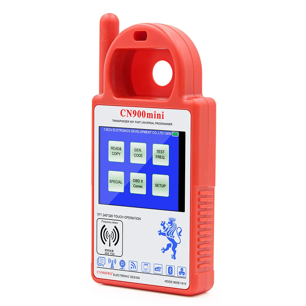 Смарт CN900 мини транспондер OBD2 obd 2 ключ программист для T5 4C 4D 42 48 чип замена CN900 Автомобильный ключ программист обновление онлайн - Цвет: CN900 Mini