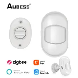 Tuya Zigbee3.0 Human Body Sensor Wireless Smart Body Movement Mini PIR Motion Sensor Use With ZigBee3.0 Gateway Smart Life