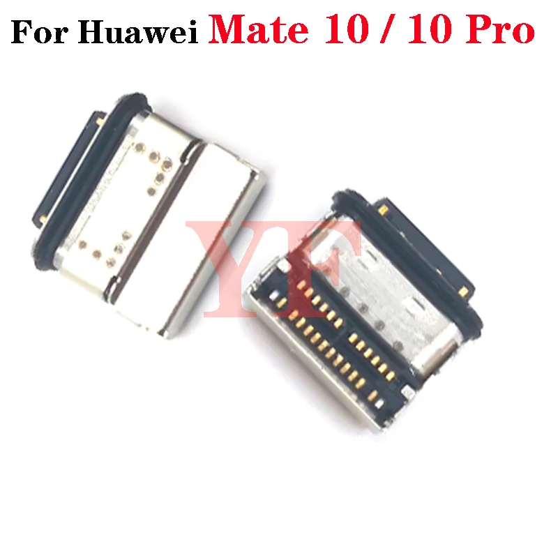 2 шт./лот USB-разъем для зарядки док-разъем Huawei Mate10 10 Pro 10Pro разъем зарядного порта |