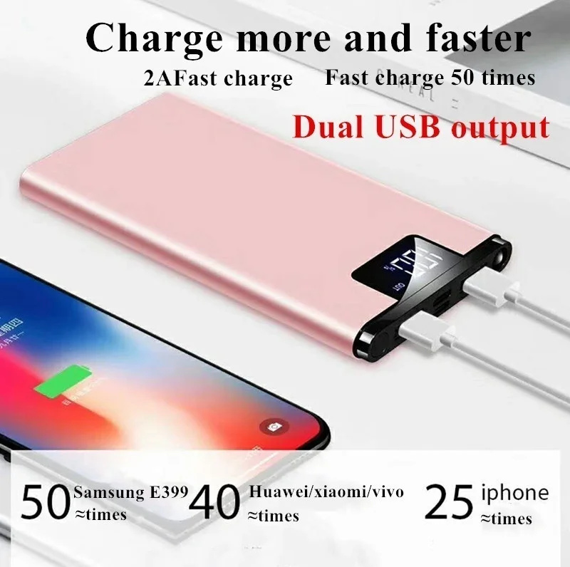 Xiaomi power Bank 30000 мАч Внешний аккумулятор портативное быстрое зарядное устройство для всех смартфонов Xiaomi зарядное устройство водонепроницаемый