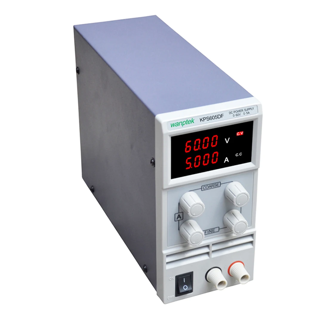 

KPS605DF 0-60V/0-5A 110V-230V 0.1V/0.001A EU LED Digital Adjustable Switch DC Power Supply mA Display Free Shipping 4 digits