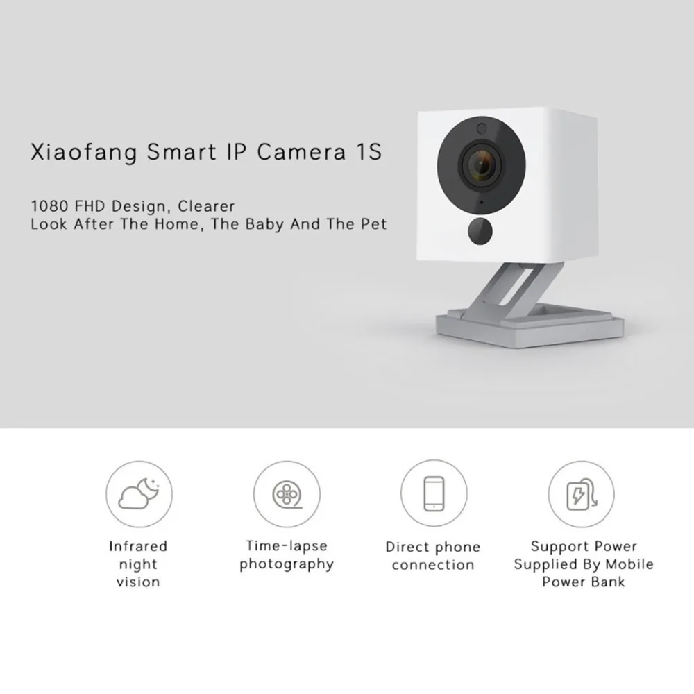 2019 Xiaomi Mijia Xiaofang 1s 110 градусов F2.0 8x1080 p цифровой зум смарт камера Ip Wifi беспроводное