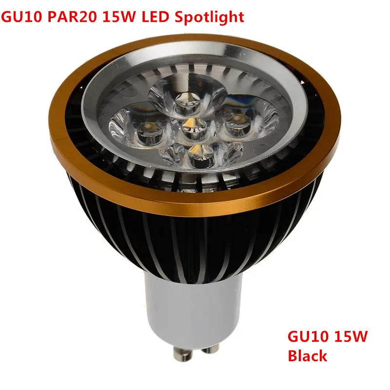 

10pcs LED PAR20 15W GU10 Dimmable p20 LED Spot Bulb Lamp Light Warm White/Cool White/Pure White Led Spotlight Downlight Lighting