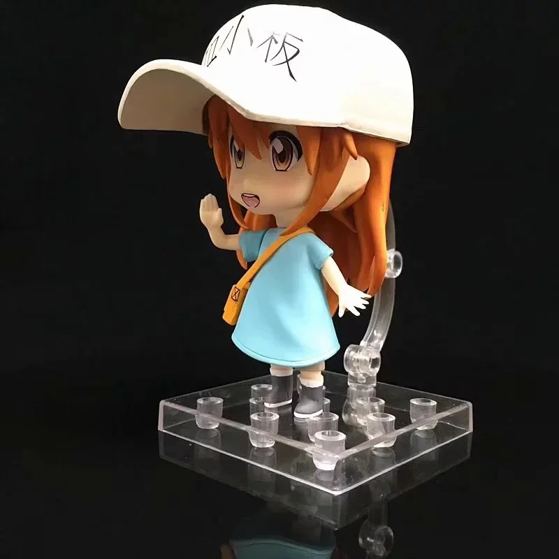 Wolf Anime Clay Figure Cute Garage Kit Work Cells Platelet White Blood Cells Model Doll