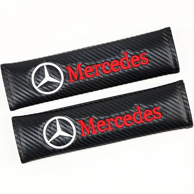 2 шт. хлопок фланель углеродного волокна Защитный чехол для Mercedes benz A B R G класс GLK GLA w204 W251 W463 W176 стайлинга автомобилей
