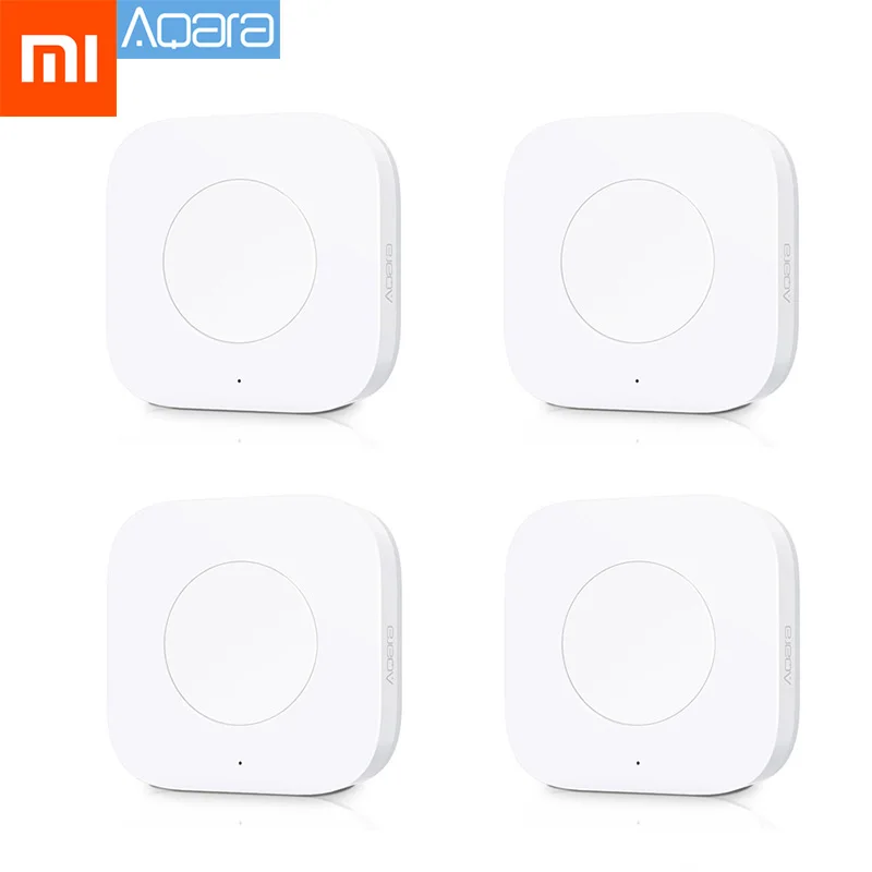 

Xiaomi Mijia Aqara Smart Wireless Switch Smart Remote One Key Control Aqara Intelligent Application Home Security APP Control