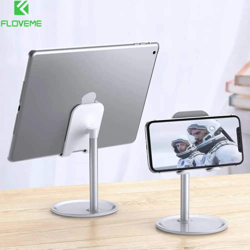 

FLOVEME Desk Phone Holder Desk For iPhone X XR XS 8 Phone Stand For iPad Samsung Huawei Smartphone Desk Stand uchwyt na telefon