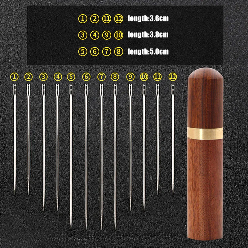 Новые самонарезающие иглы из нержавеющей стали набор штопальных игл SF66|Швейные