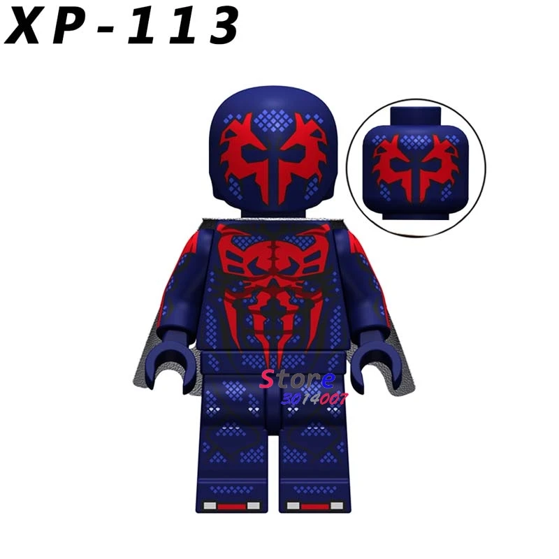 XP113 Один Marvel супер герой Дэдпул домино кабель Питер гвенпул Веном недостойный мистер Фриз строительные блоки игрушки для детей - Цвет: XP113