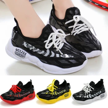 

Kids Shoes for Big Girls Knitted Elastic Upper Running Shoes Leisure Children Mini Melissa for Big Boys Toddler Sneakers Trainer