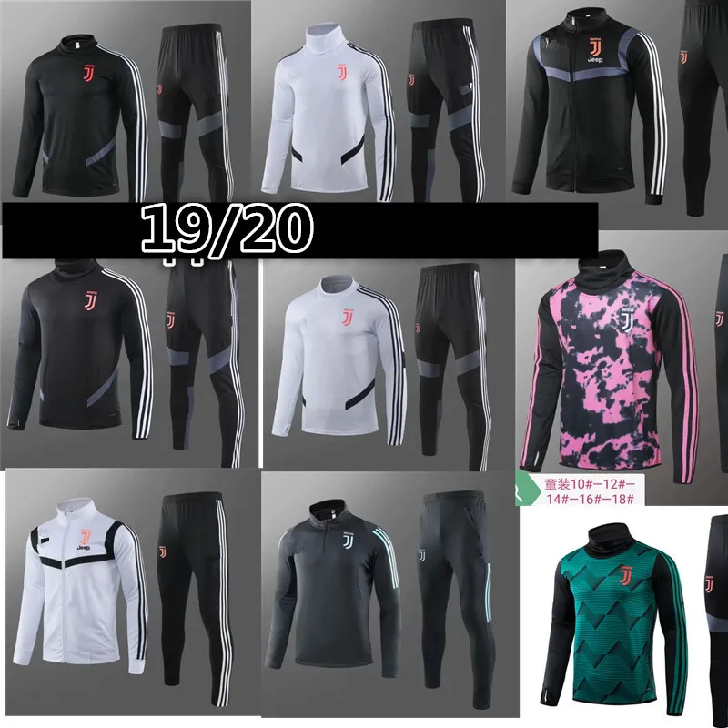 N98 training Jacket coat 19/20 NEW juvees Soccer Jersey home Ronaldo DE LIGT RABIOT adult kit Jacket kit football jersey