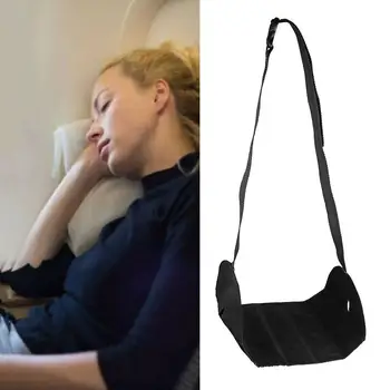 

Comfy Hanger Travel Airplane Footrest Hammock Made Memory Hammock Foot With Tool Foam Resting For Travel Office V2Y4