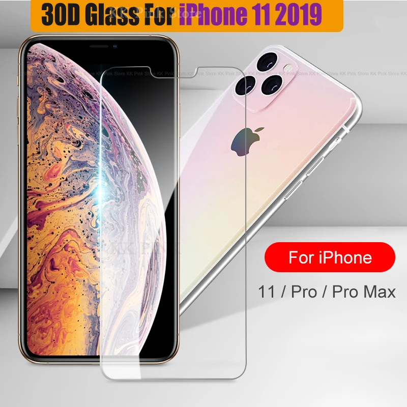 

2PCS Tempered Glass For iPhone 11 Pro Glass For iPhone 11 Pro Max Cover For iPhone XR X XS XI Max 6S 7 8 Plus 11 6.5 6.1 5.8inch