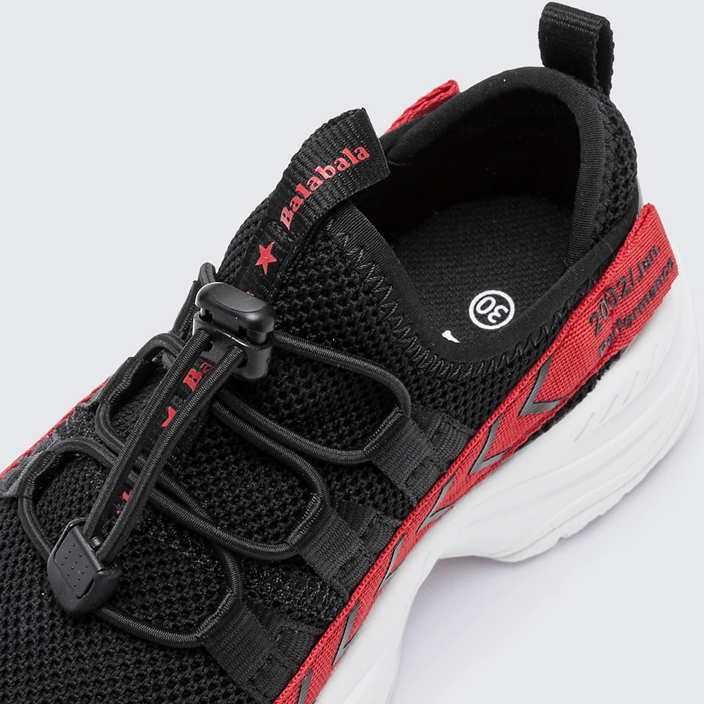 Balabala Boys shoes children's sports shoes girls new spring and autumn big boy breathable fashion running shoes