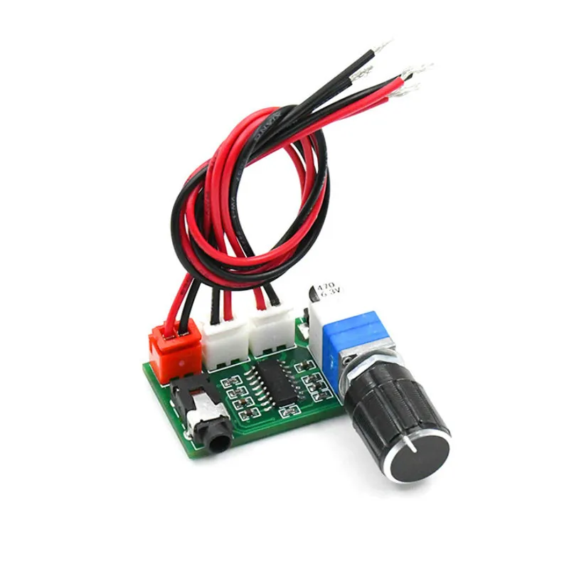 

SOTAMIA PAM8403 Amplifier Audio Board 2x3W Stereo Digital Power Amplifier AUX Input USB 5V Power With Volume Knob Home Audio AMP