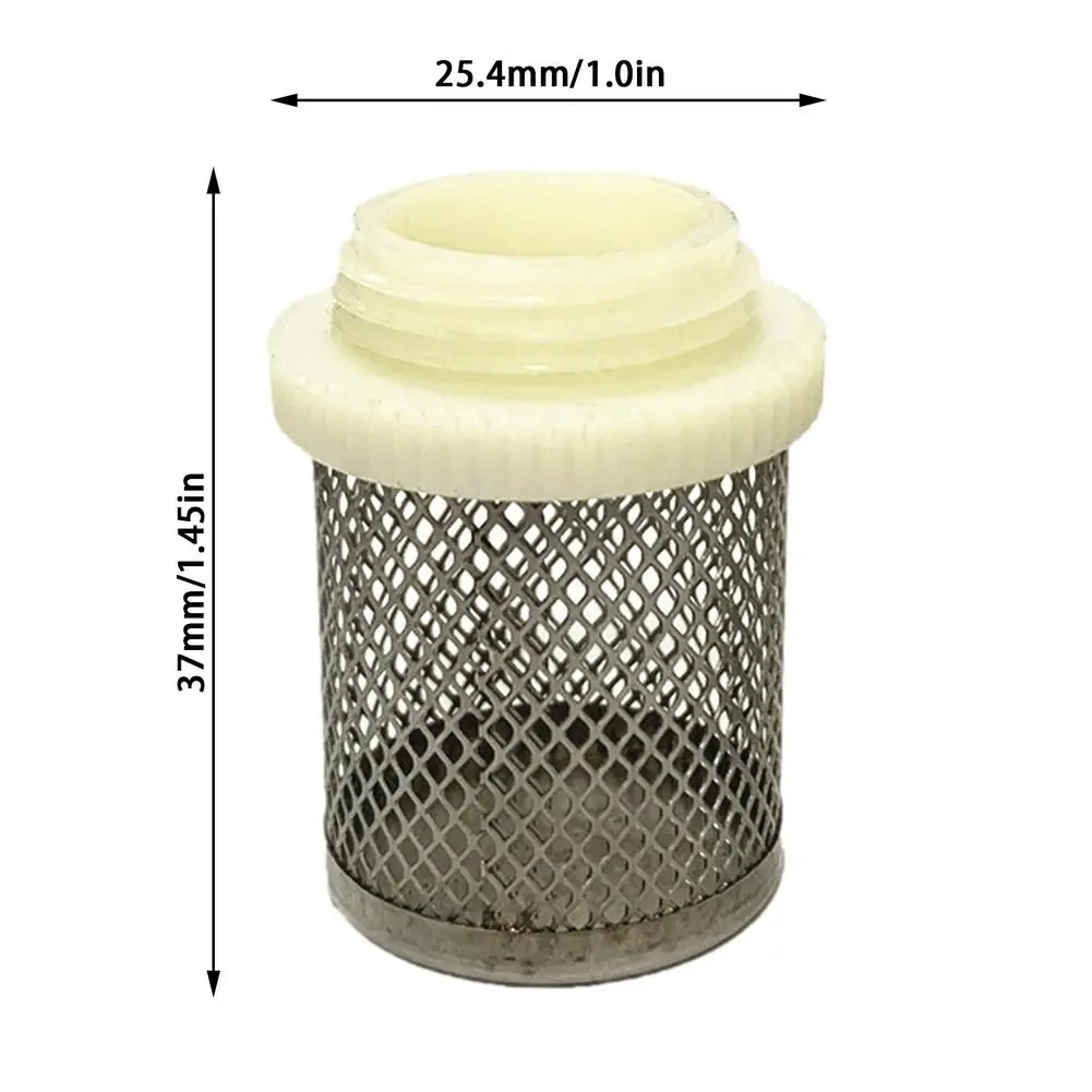 1/2 3/4 IBC Barrel Filter S60x6 Ton Joint Filter IBC Ton Adapter Filter IBC Ton Barrel Nozzle Stainless Steel Filtration